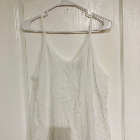 Terzo Millennio Women's Dress V-Neck Sleeveless White‎ Size Medium NWT - Picture 4 of 9